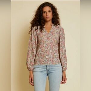 Nation Ltd Claudine Floral Top